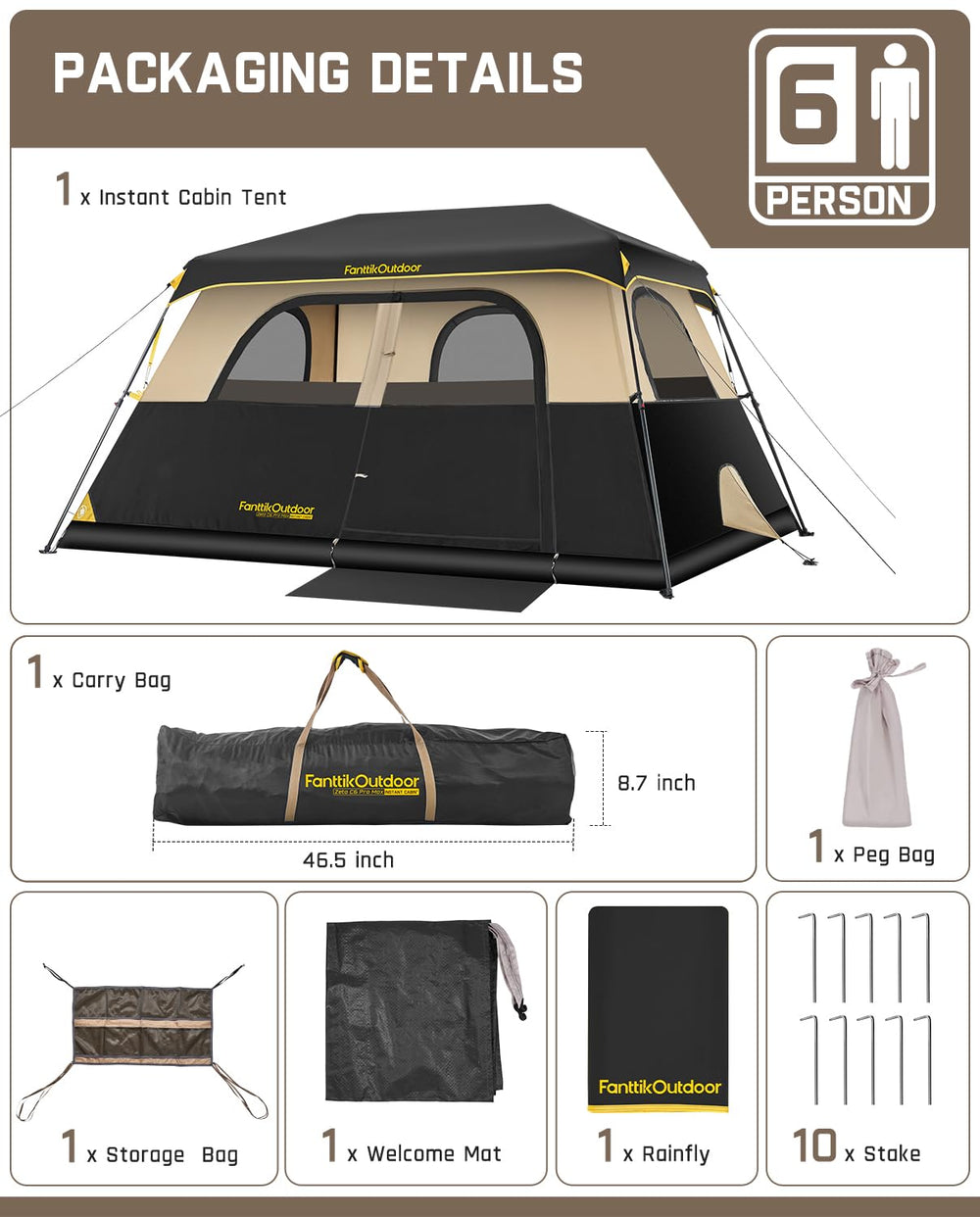 FanttikOutdoor Zeta C6 Pro Max queen mattress fits easily for a comfortable night.