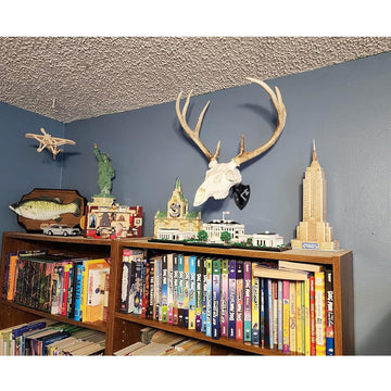 Includes mounting screw for quick, secure installation