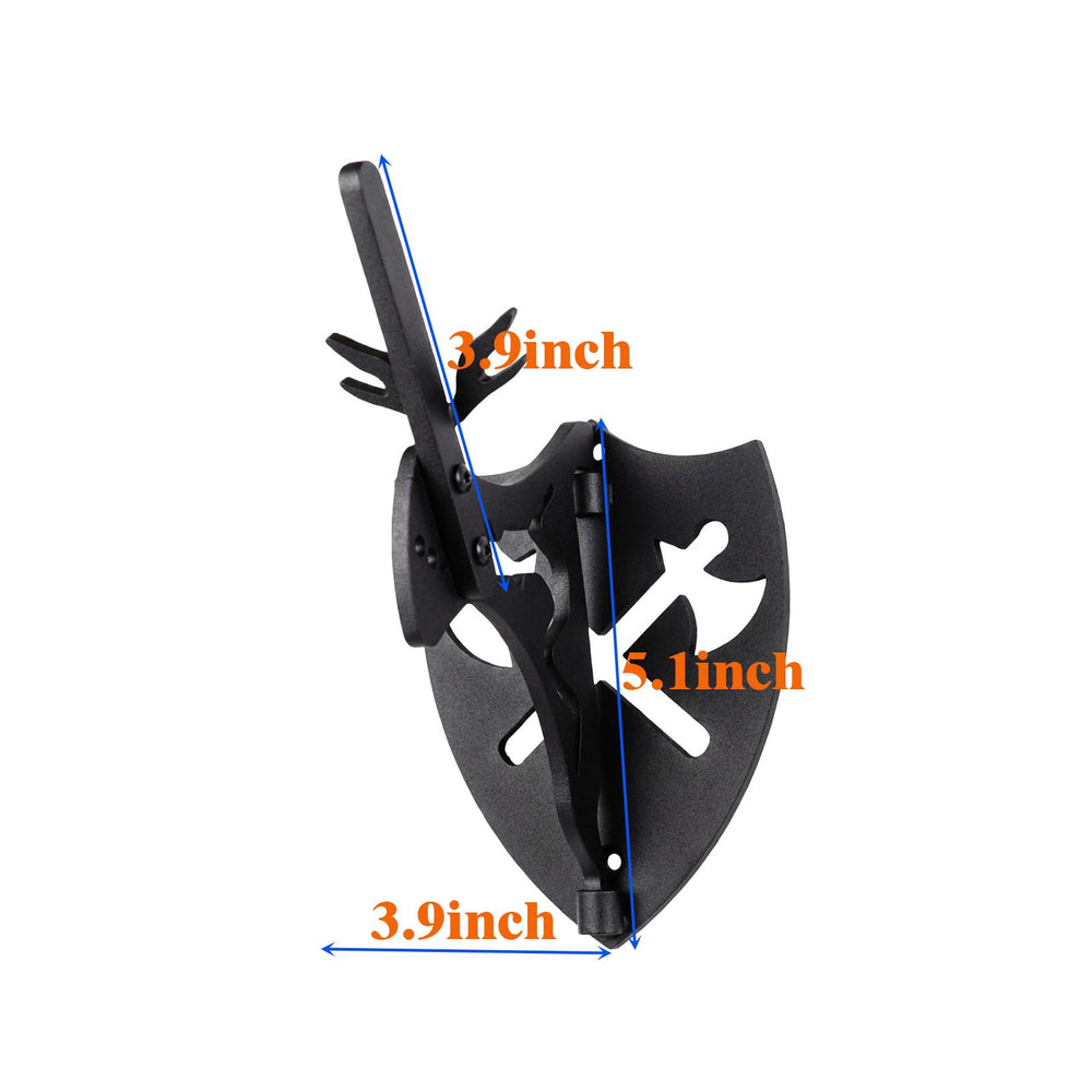 FANYUN Skull Hanger rustic design enables easy wall mounting for skulls