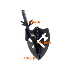FANYUN Skull Hanger rustic design enables easy wall mounting for skulls