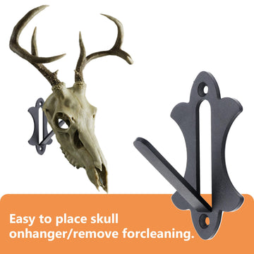 FANYUN Mount Skull Hanger black finish detail on display bracket.