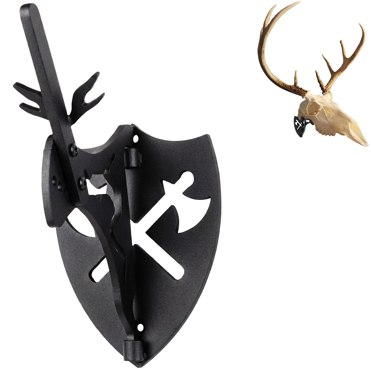 FANYUN Mount Skull Hanger secures a deer skull display with rustic charm
