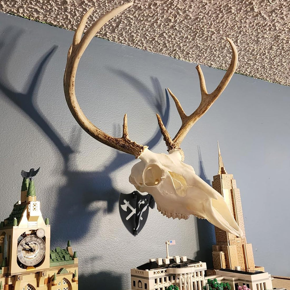 Classic village-inspired design adds elegance to trophy skull displays