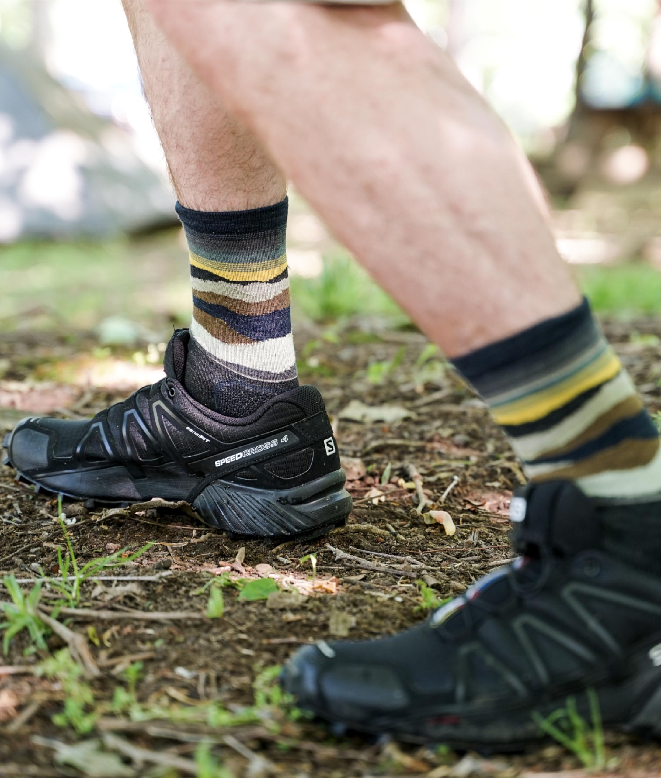 Appalachian Trail collection Max Patch sock supports long trail days