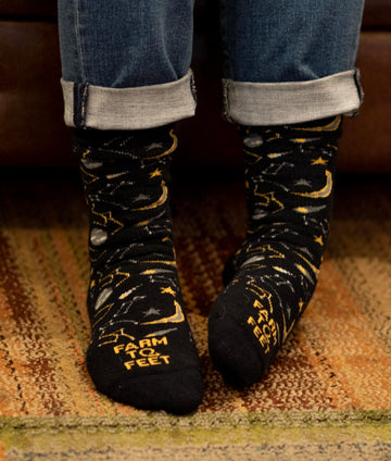 Farm to Feet Arco Full Cushion Merino Wool Socks durable stitching for longer wear.