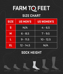 Farm to Feet Maricopa seamless toe close-up reduces bulk for blister-free wear.