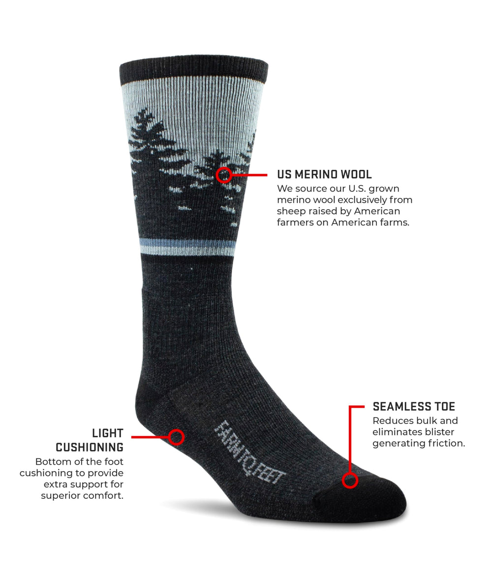 Farm to Feet Spokane seamless toe closure reduces bulk