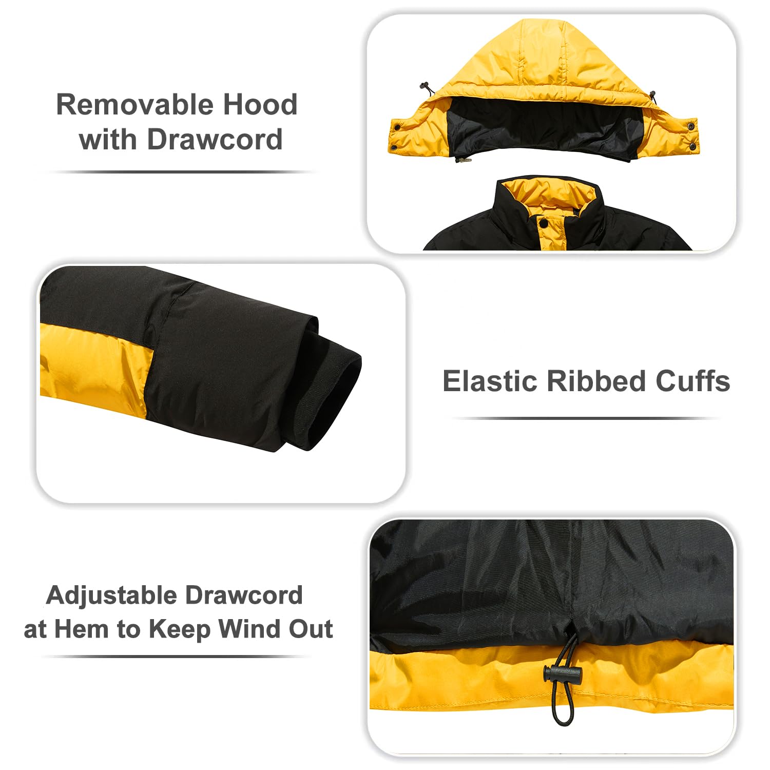 FARVALUE winter parka suitable for daily wear and outdoor activities.