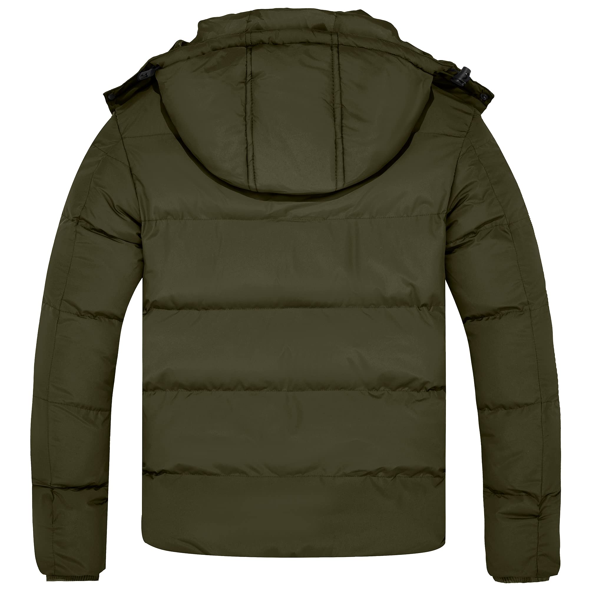 FARVALUE warm puffer coat interior insulation for chilly commutes.