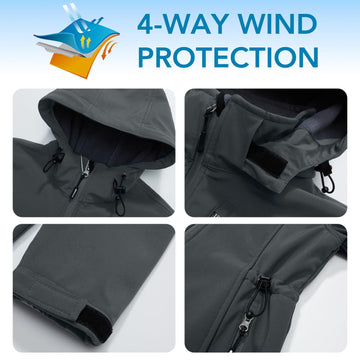 Farvalue fleece-lined interior closeup provides warmth without bulk.