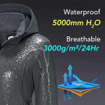 Farvalue women's softshell jacket with zippered pockets for secure essentials on hikes.
