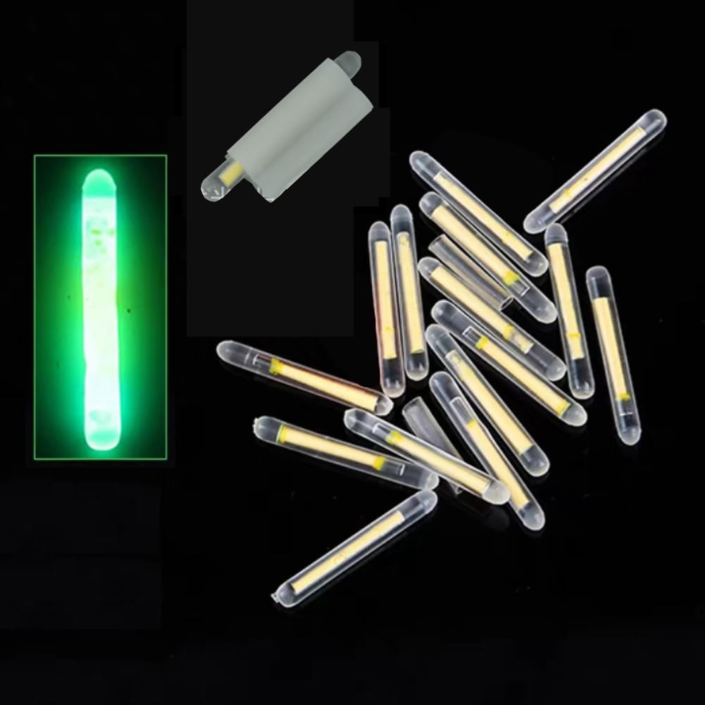 FASPLORE 100 glow sticks with 4 attachments for night fishing