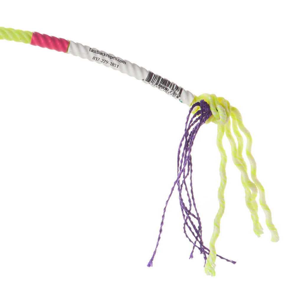 Fast Back Cure chartreuse rope enhances visibility for quick tracking