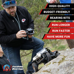 FastEddy bearings fit level-drag reels with precision tolerances.