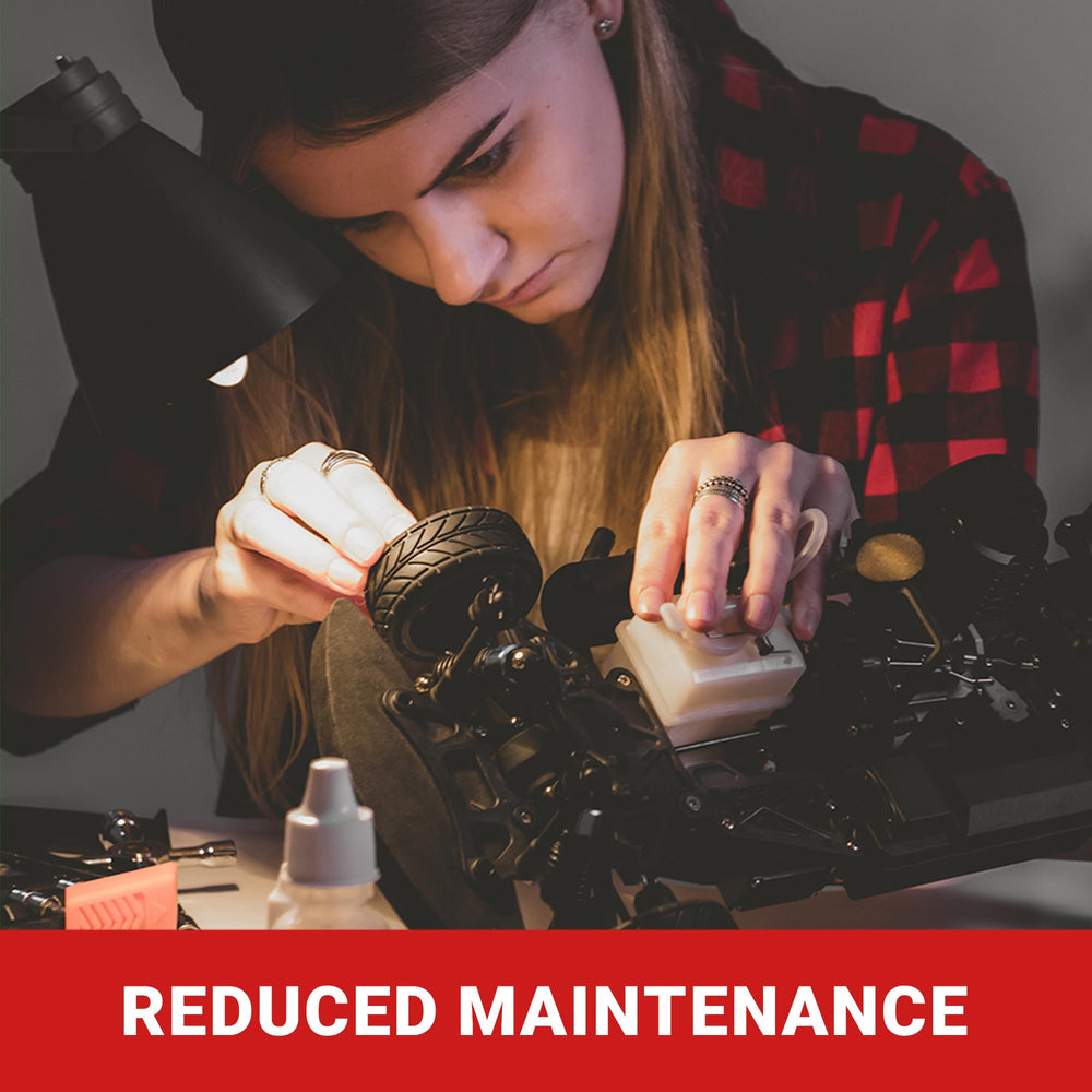 FastEddy smooth-turn bearings deliver quiet, consistent operation.