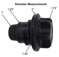 Fatboy drain plug gasket set provides secure seal during draining