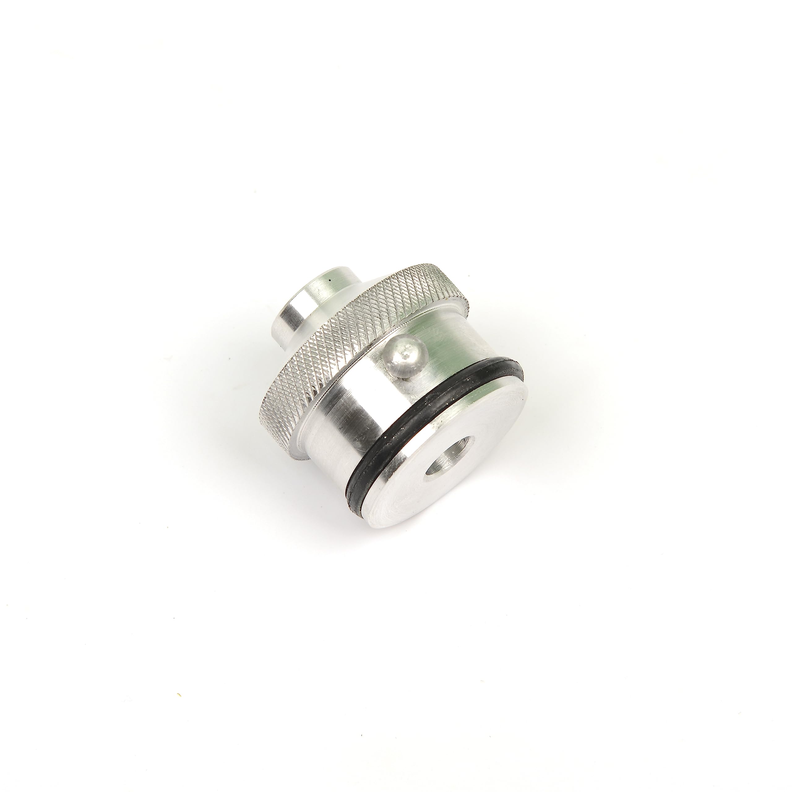 Fat Fish plastisol injector aluminum body offers lightweight durability for frequent use.