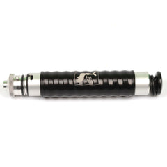 Fat Fish plastisol injector ergonomic handle provides comfortable control during lure making.