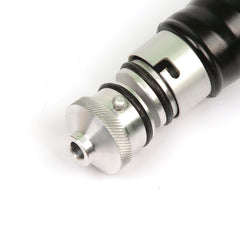 Fat Fish plastisol injector 5/8 inch port enables consistent pressurized flow.