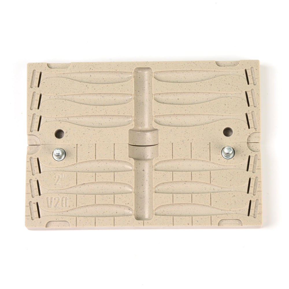 FatFish V20-6C artificial stone material for low-porous, durable molds.