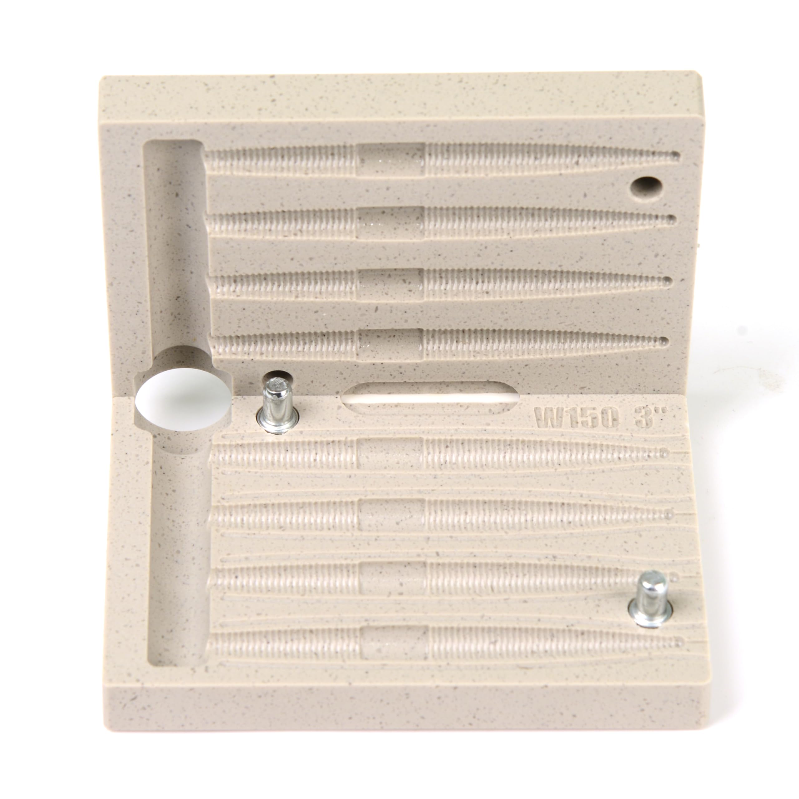 FatFish W150-4C air vents design ensuring full fill of mold details