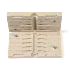Internal air vents detail of FatFish F01-10C mold