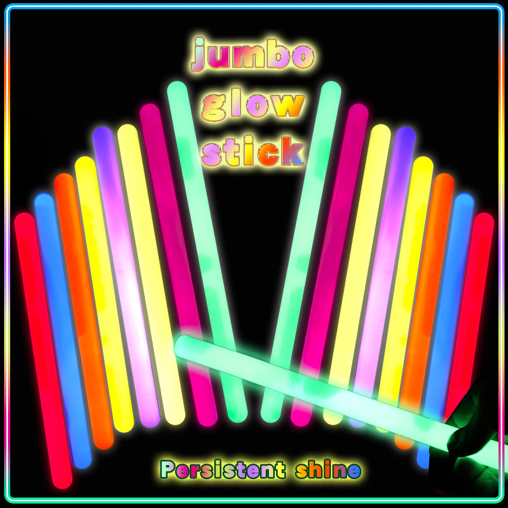 FathiSooc glow sticks 20-pack colorful box for events and camping lighting