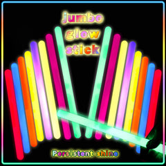 FathiSooc glow sticks 20-pack colorful box for events and camping lighting