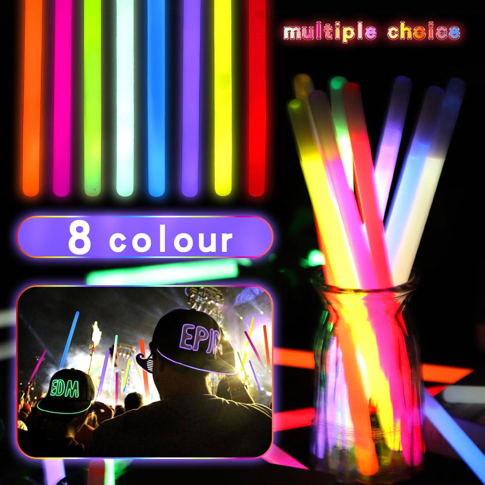 FathiSooc glow sticks are waterproof and non-toxic for reliable outdoor use
