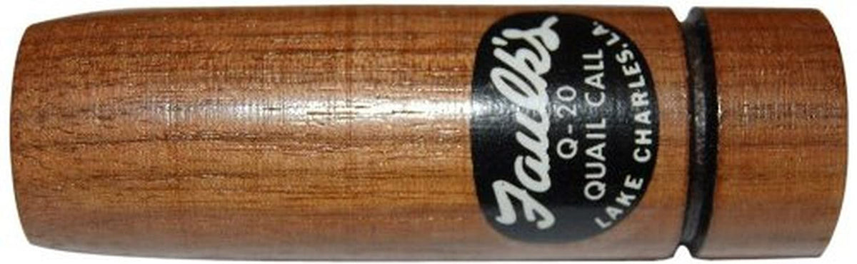 Faulk's Bob White Quail Call Q-20 Brown helps locate coveys and singles.