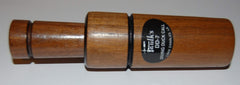 Faulk's Diving Duck Call DD-7 in brown, tuned for bluebills and canvasbacks, realistic duck calls