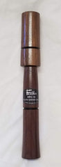 Faulk's Flute Goose Call HFC-19 in walnut brown, easy blowing for field use