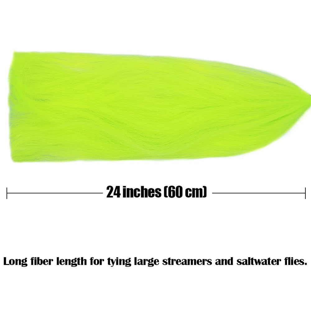 Variety of tones from the 16-color Faux Bucktail set