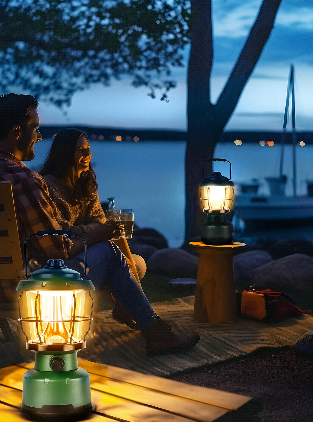 Favorbrite lantern ideal for camping outages and hurricane preparedness