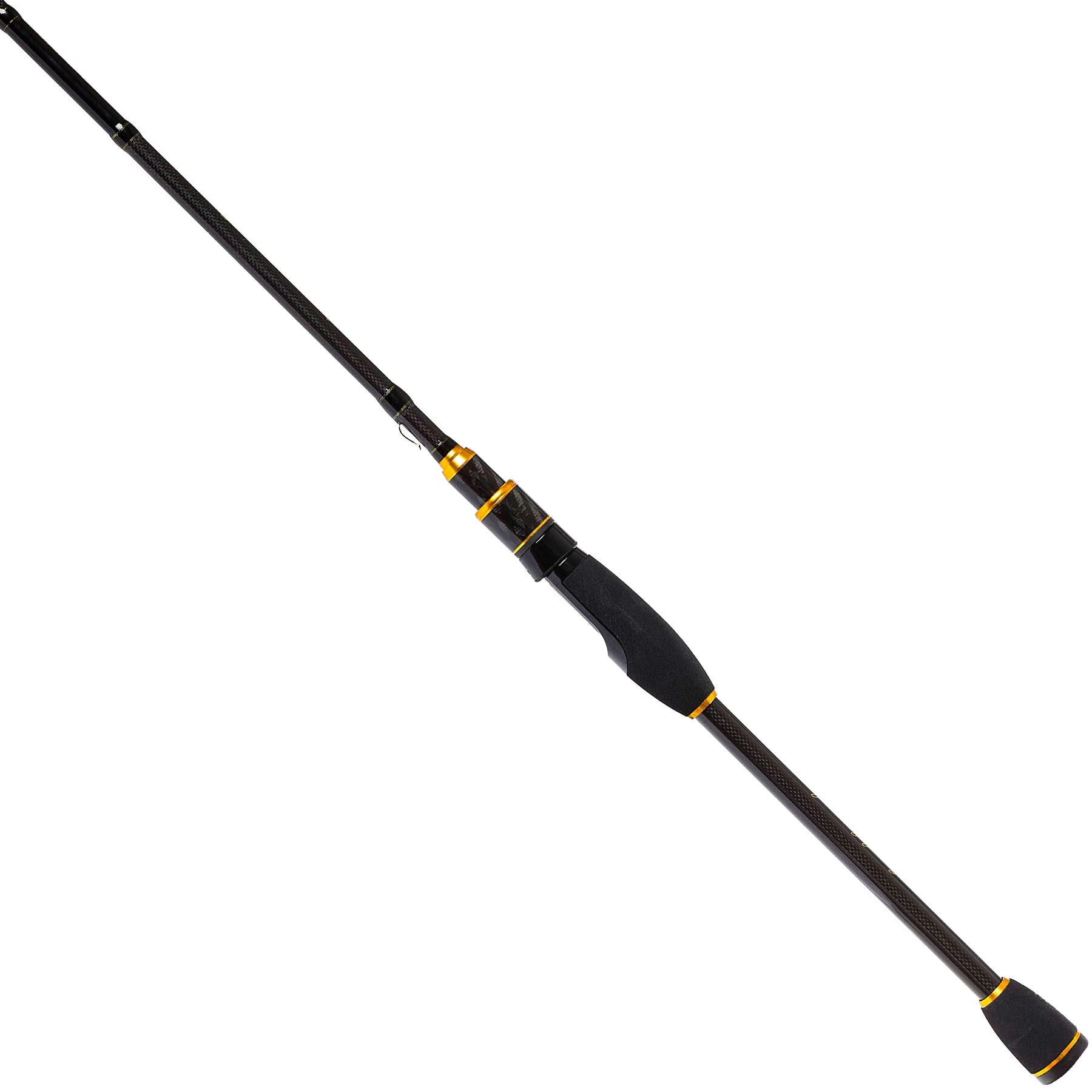 Favorite Jack Hammer spinning rod grip-detail emphasizes comfortable cork and grip