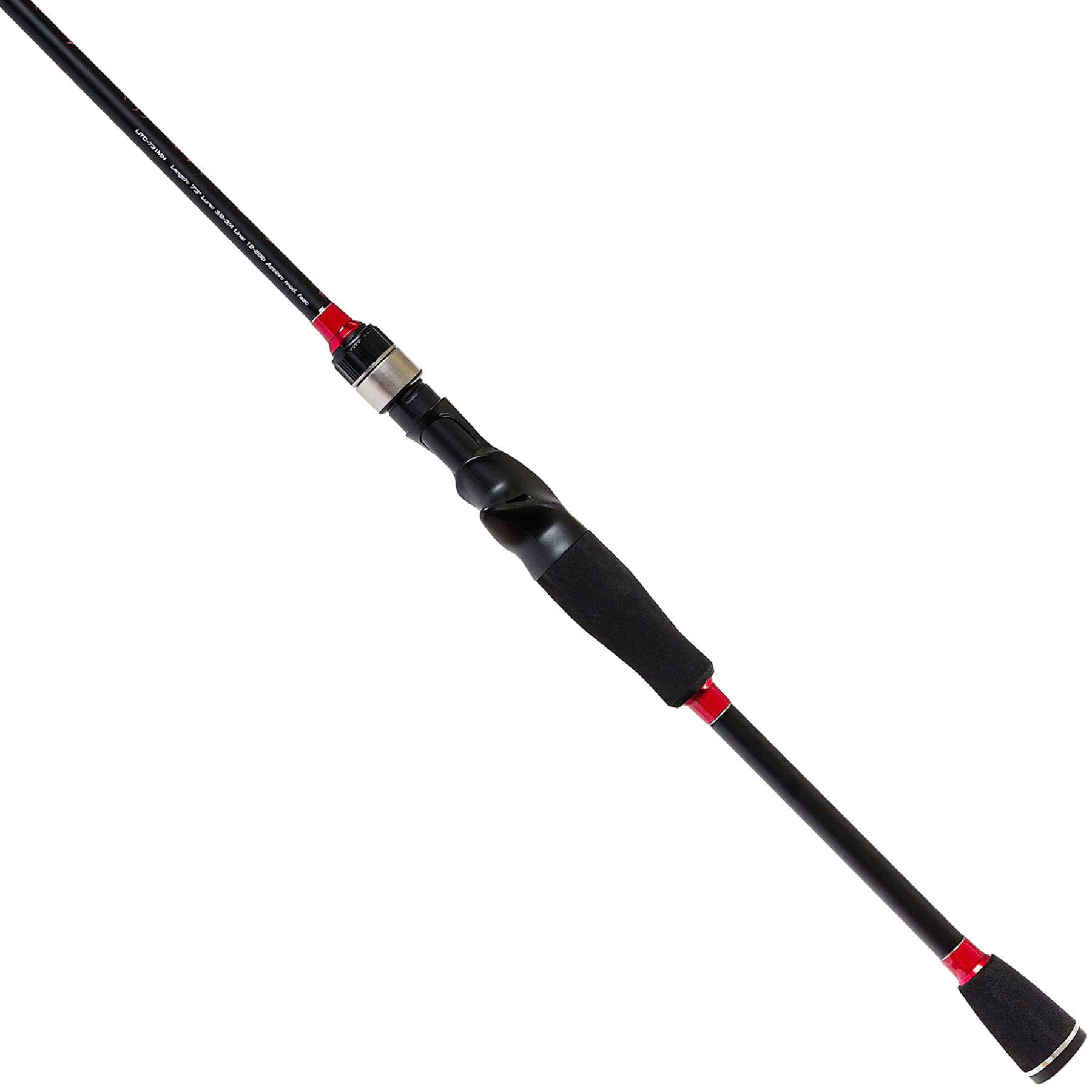 Favorite Lit Casting Combo soft-touch knobs for comfortable casting sessions.