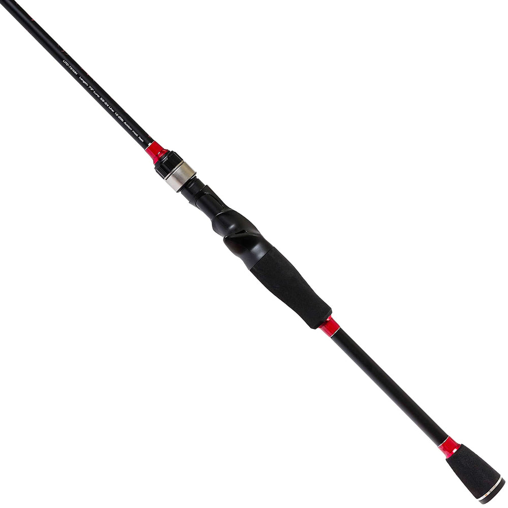 Favorite Lit Casting Combo soft-touch knobs for comfortable casting sessions.