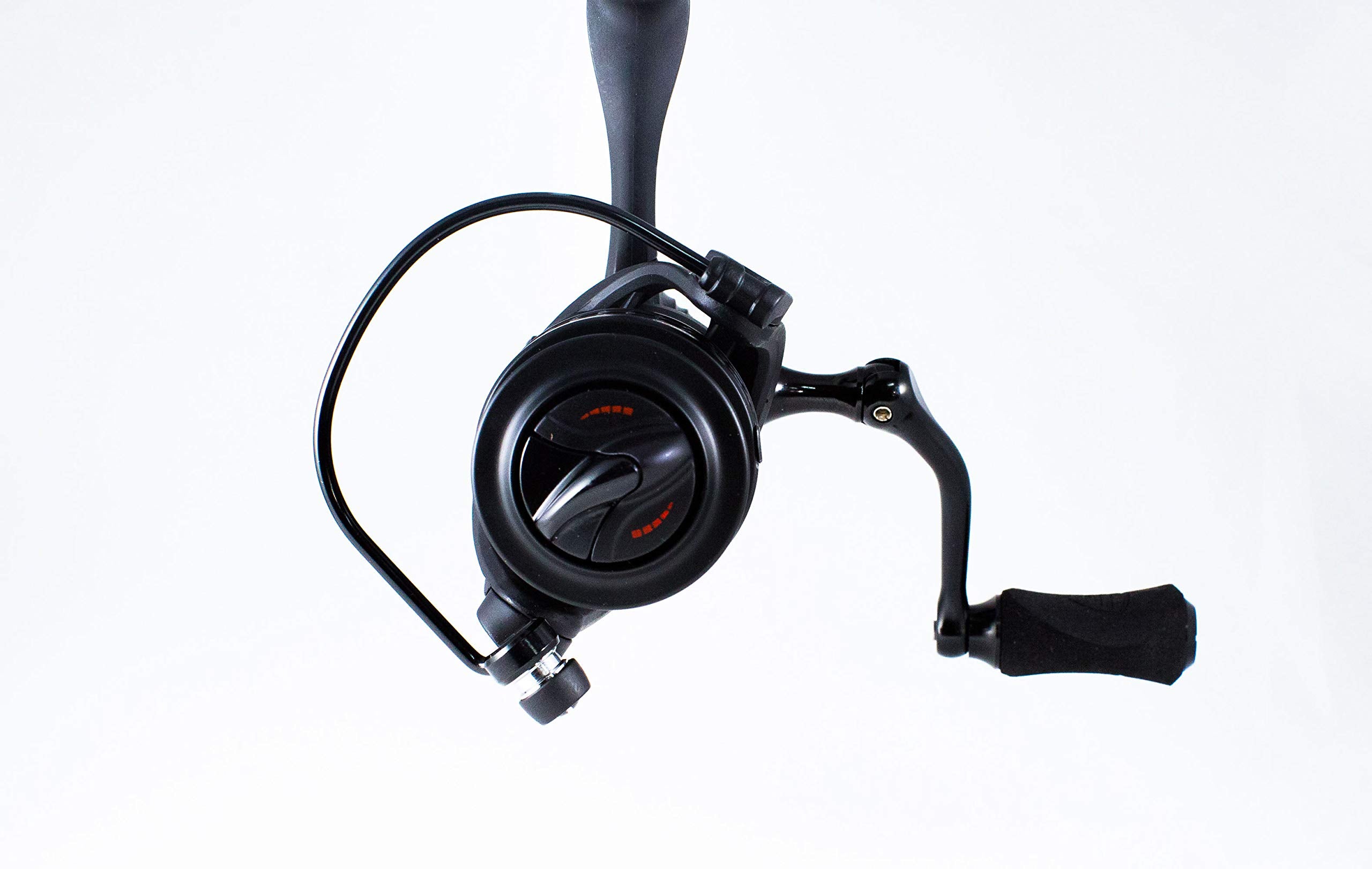 Favorite Sick Stick Spinning Reel side profile showcases compact design and comfortable handle.