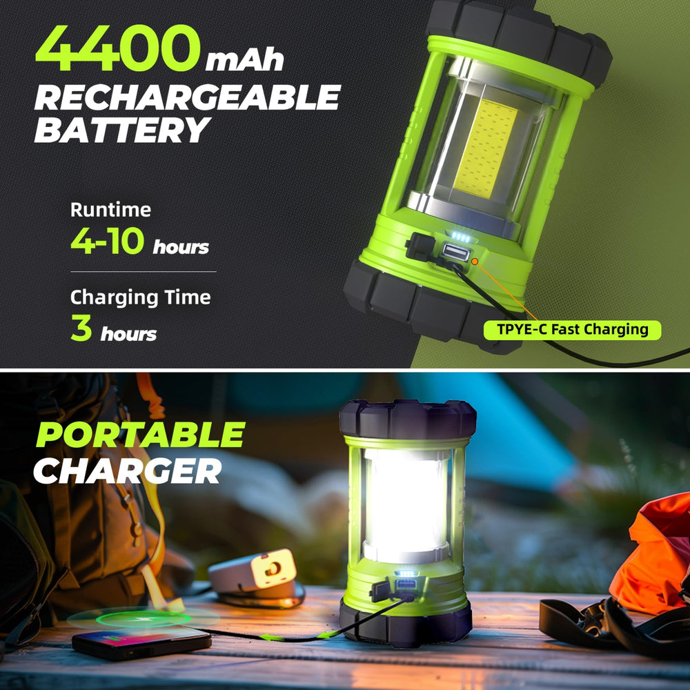 Favourlite lantern IPX4 waterproof build endures rain and splashes.