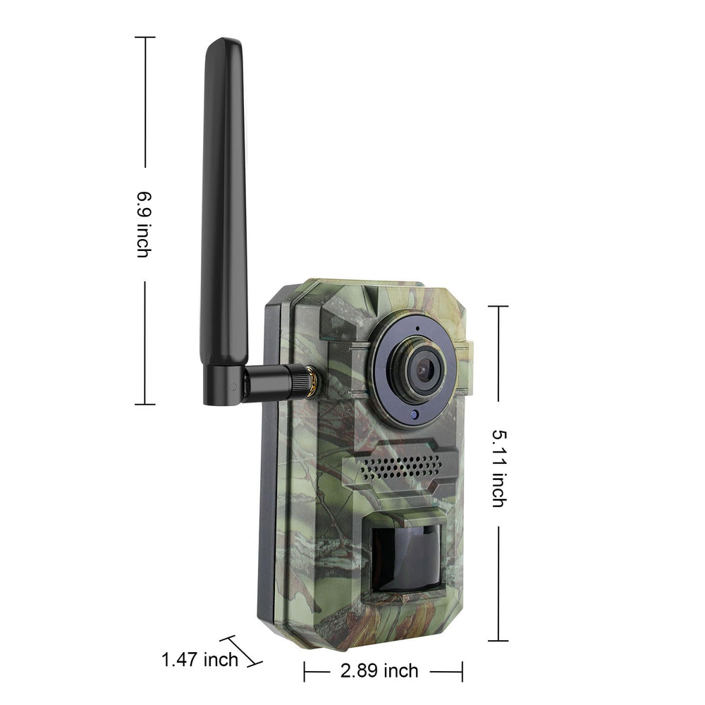 FBYEG Trail Camera 2 Pack dual storage with cloud backup for secured memories