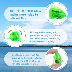Product scale: 3 x 2.6 cm catfish rattle