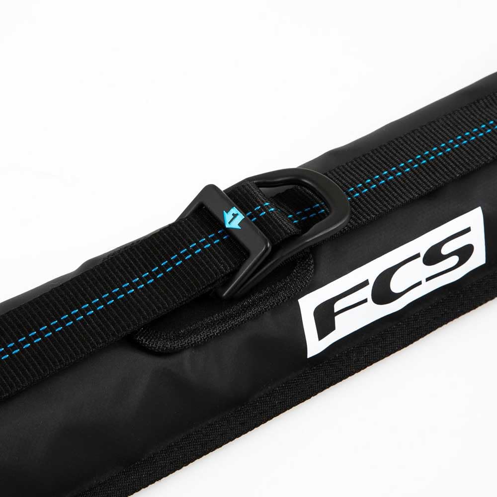 FCS aerodynamic non-rolling pads protect boards during transport