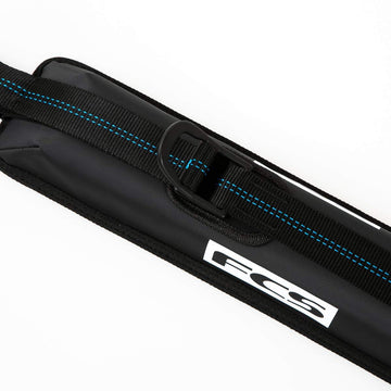 FCS rack storage pouch offers convenient organization between surf trips.
