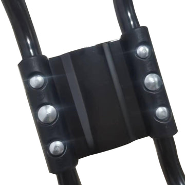 Indented connection pieces on FDB rack for a strong, accurate assembly