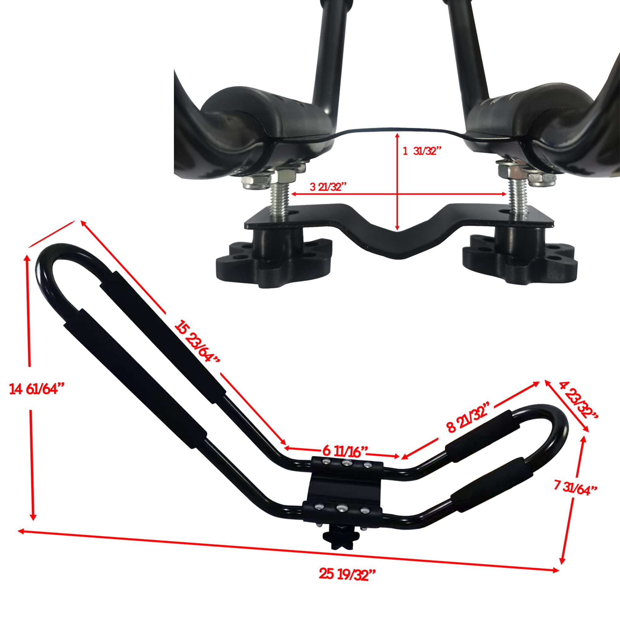 Outdoor gloss black coating on FDB rack for durable performance in all weather