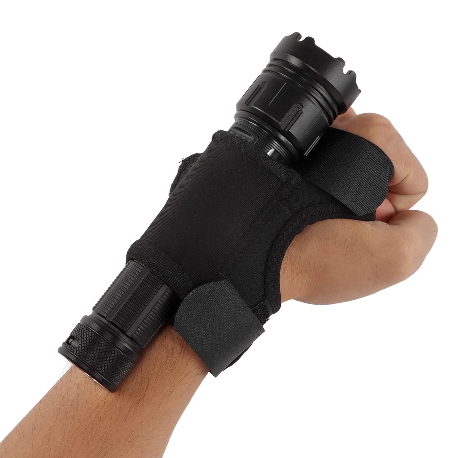 Fdit easy-to-adjust strap enhances safety and control during underwater tasks.