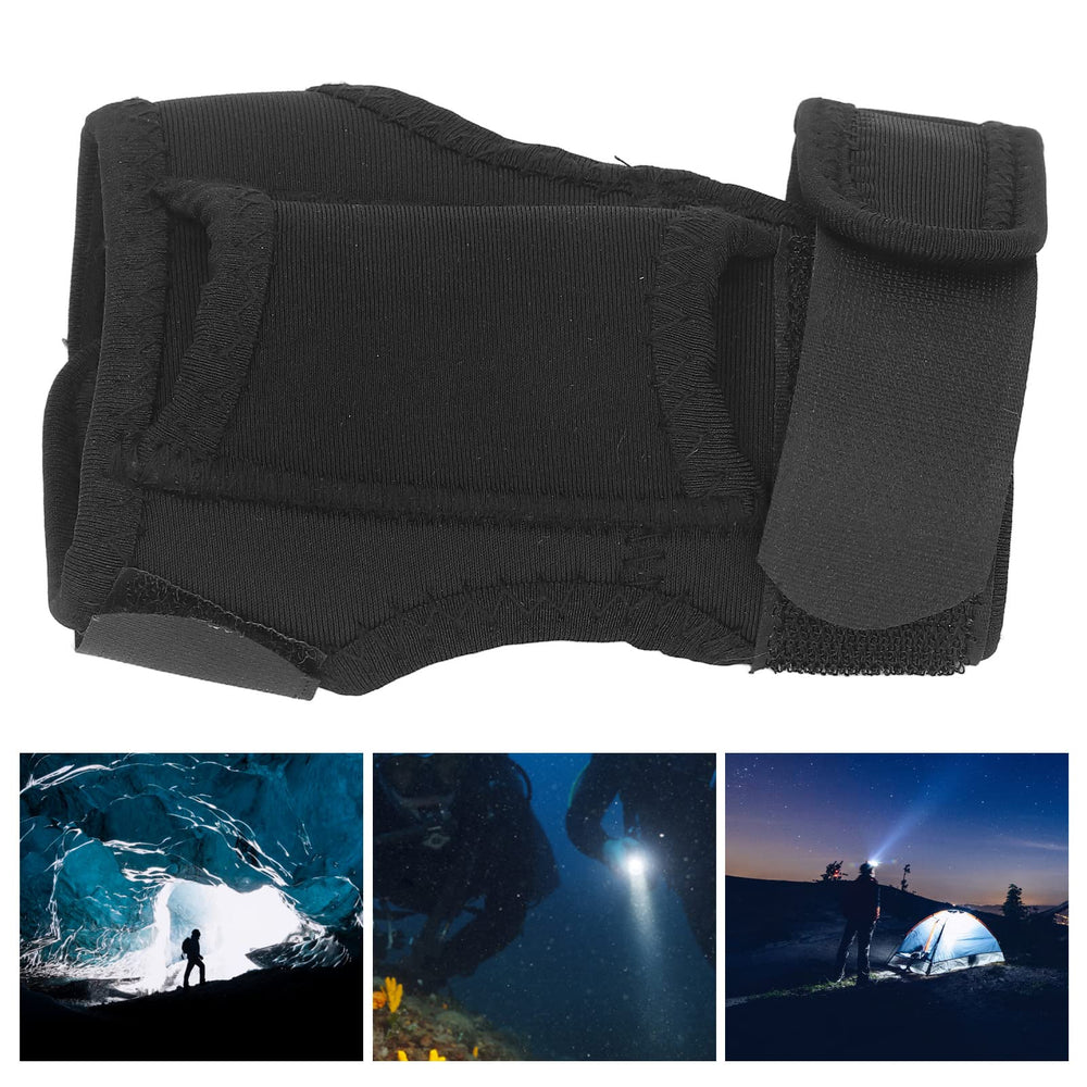 Fdit arm holder fits 25–30 mm diameter flashlights for reliable use.