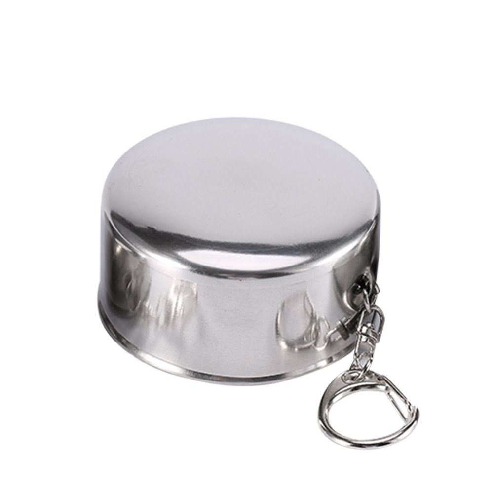 Fdit camp folding cup that folds flat for backpacking