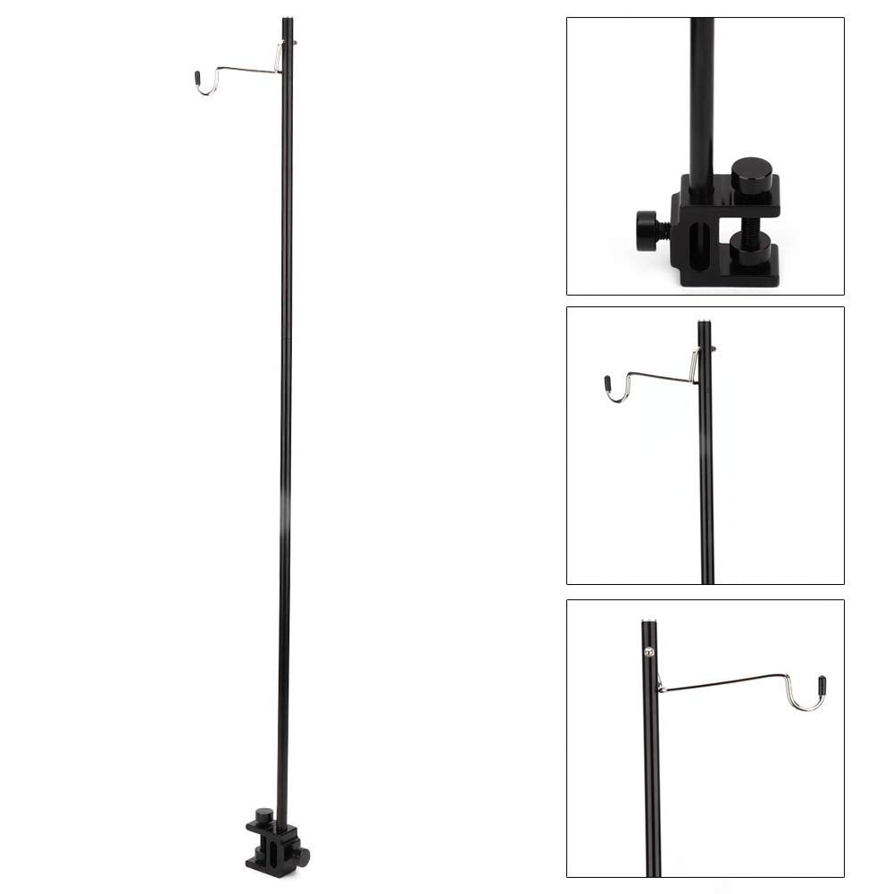 Fdit elastic nut height adjustment enables quick lighting angle changes.