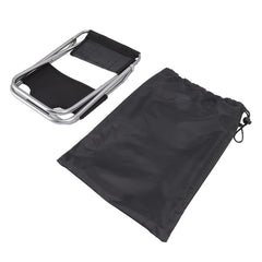 Fdit Oxford cloth seat provides breathable comfort during outdoor rests.